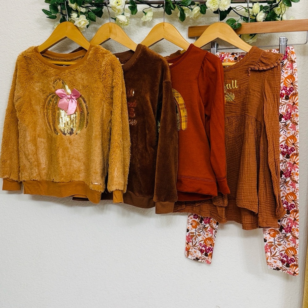 5 Piece Autumn Bundle in Various Patterns from Tahari, Btween, Kenzie Girl